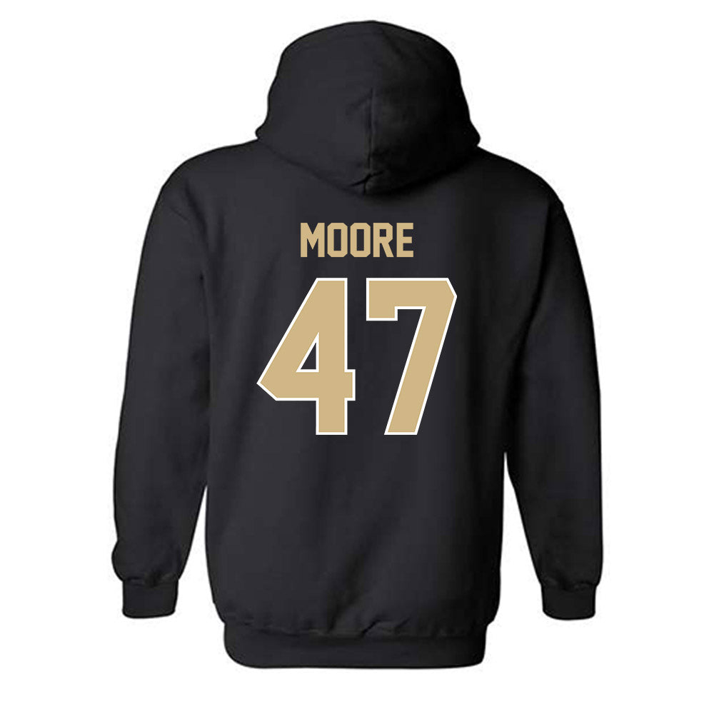 Purdue - NCAA Football : Tre Moore - Classic Shersey Hooded Sweatshirt-1