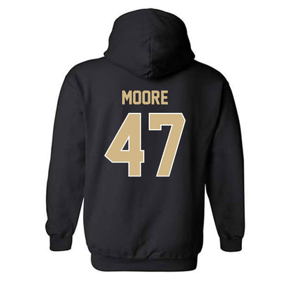 Purdue - NCAA Football : Tre Moore - Classic Shersey Hooded Sweatshirt-1