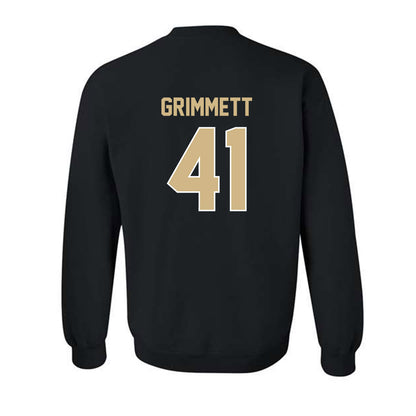 Purdue - NCAA Football : Jon Grimmett - Classic Shersey Crewneck Sweatshirt-1