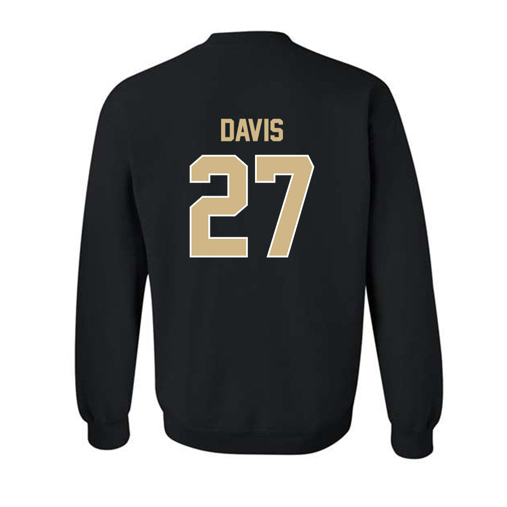 Purdue - NCAA Football : Owen Davis - Classic Shersey Crewneck Sweatshirt-1