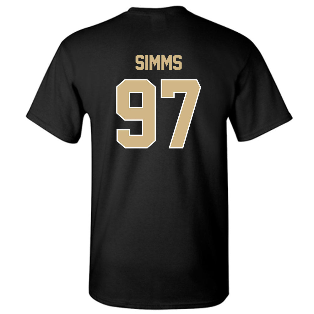 Purdue - NCAA Football : Wisdom Simms - Classic Shersey T-Shirt-1