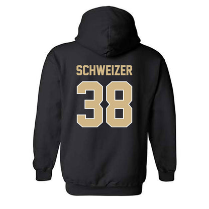 Purdue - NCAA Baseball : Evan Schweizer - Classic Shersey Hooded Sweatshirt-1