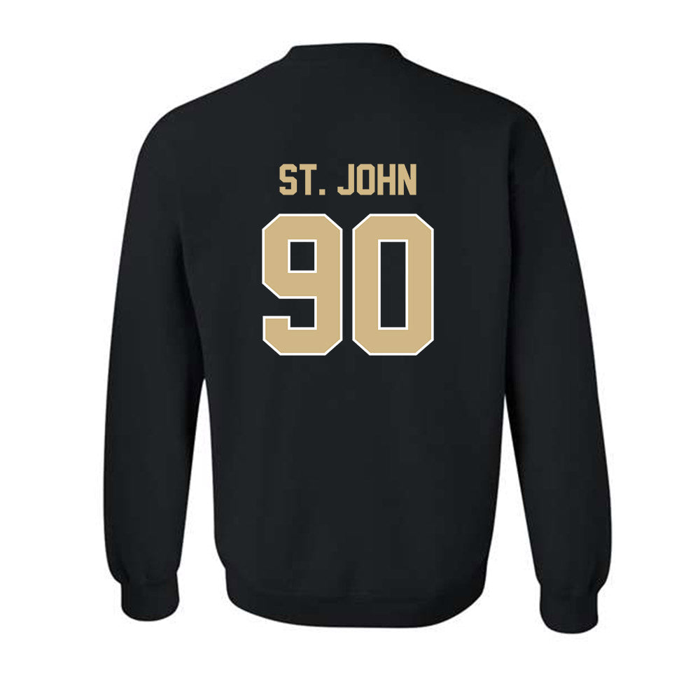 Purdue - NCAA Football : Elijah St. John - Classic Shersey Crewneck Sweatshirt-1