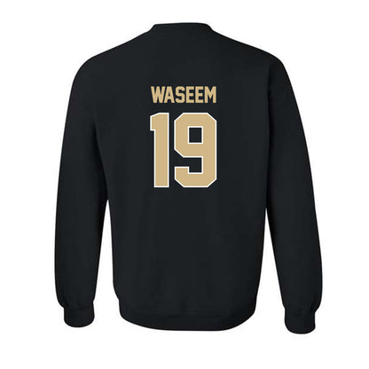 Purdue - NCAA Football : Asaad Waseem - Classic Shersey Crewneck Sweatshirt-1