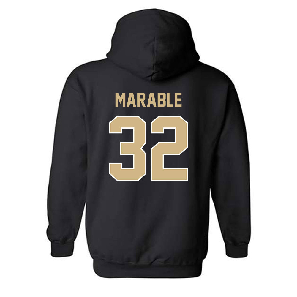 Purdue - NCAA Football : D'Mon Marable - Classic Shersey Hooded Sweatshirt-1