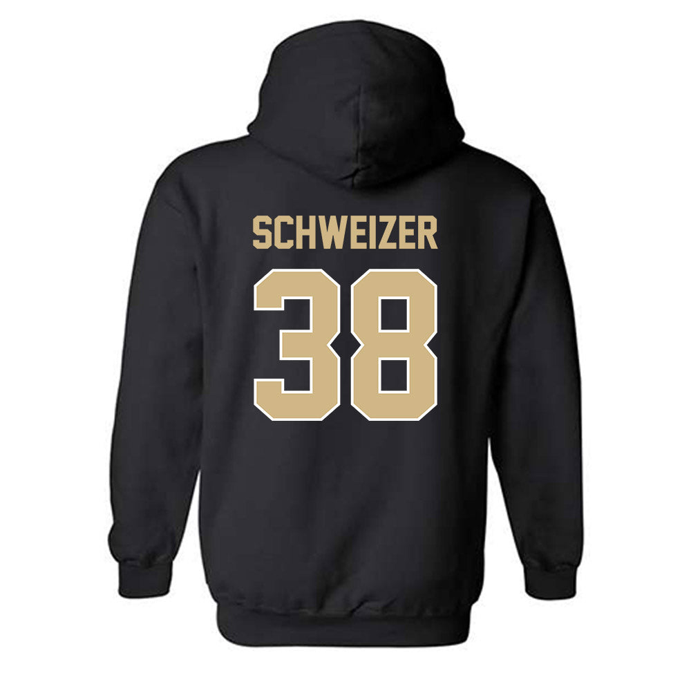Purdue - NCAA Baseball : Evan Schweizer - Classic Shersey Hooded Sweatshirt-1