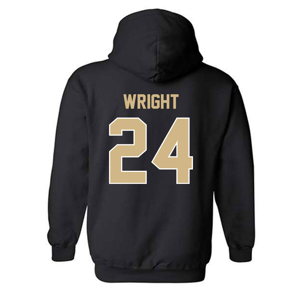 Purdue - NCAA Football : Izaiah Wright - Classic Shersey Hooded Sweatshirt-1