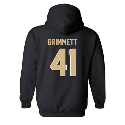 Purdue - NCAA Football : Jon Grimmett - Classic Shersey Hooded Sweatshirt-1