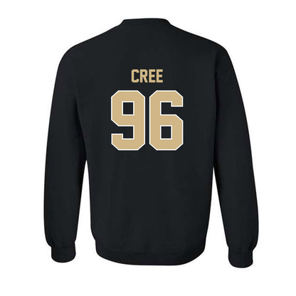 Purdue - NCAA Football : Jordan Cree - Classic Shersey Crewneck Sweatshirt-1