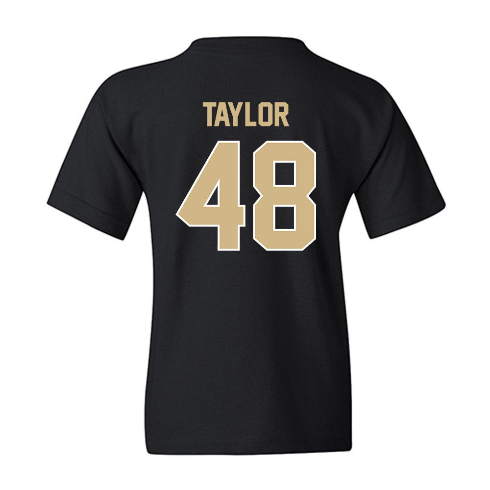 Purdue - NCAA Football : Donivan Taylor - Classic Shersey Youth T-Shirt-1