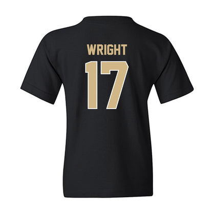 Purdue - NCAA Football : Traveon Wright - Classic Shersey Youth T-Shirt-1