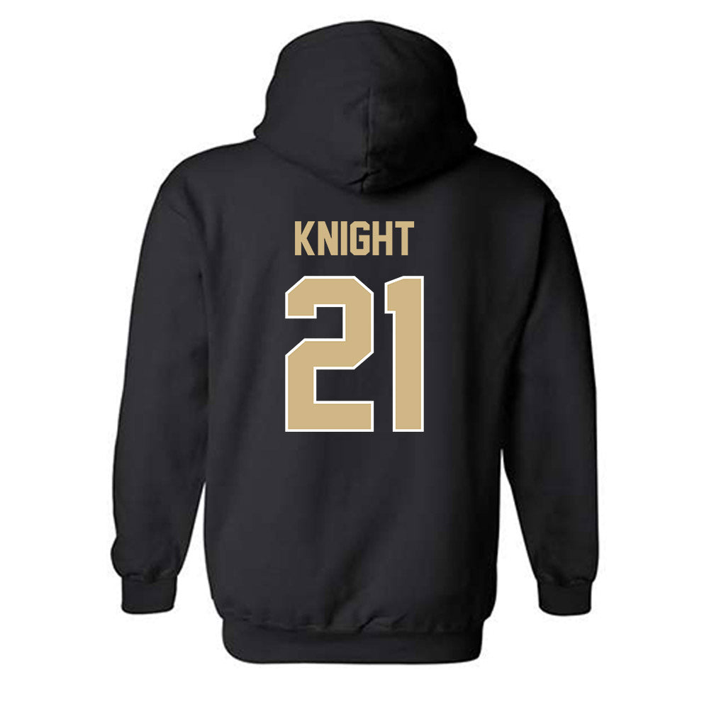 Purdue - NCAA Men's Basketball : Rivers Knight - Classic Shersey Hooded Sweatshirt-1