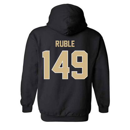 Purdue - NCAA Wrestling : Isaac Ruble - Classic Shersey Hooded Sweatshirt-1
