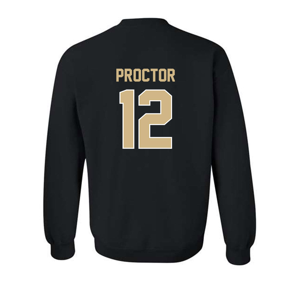 Purdue - NCAA Women's Basketball : Aysia Proctor - Classic Shersey Crewneck Sweatshirt-1
