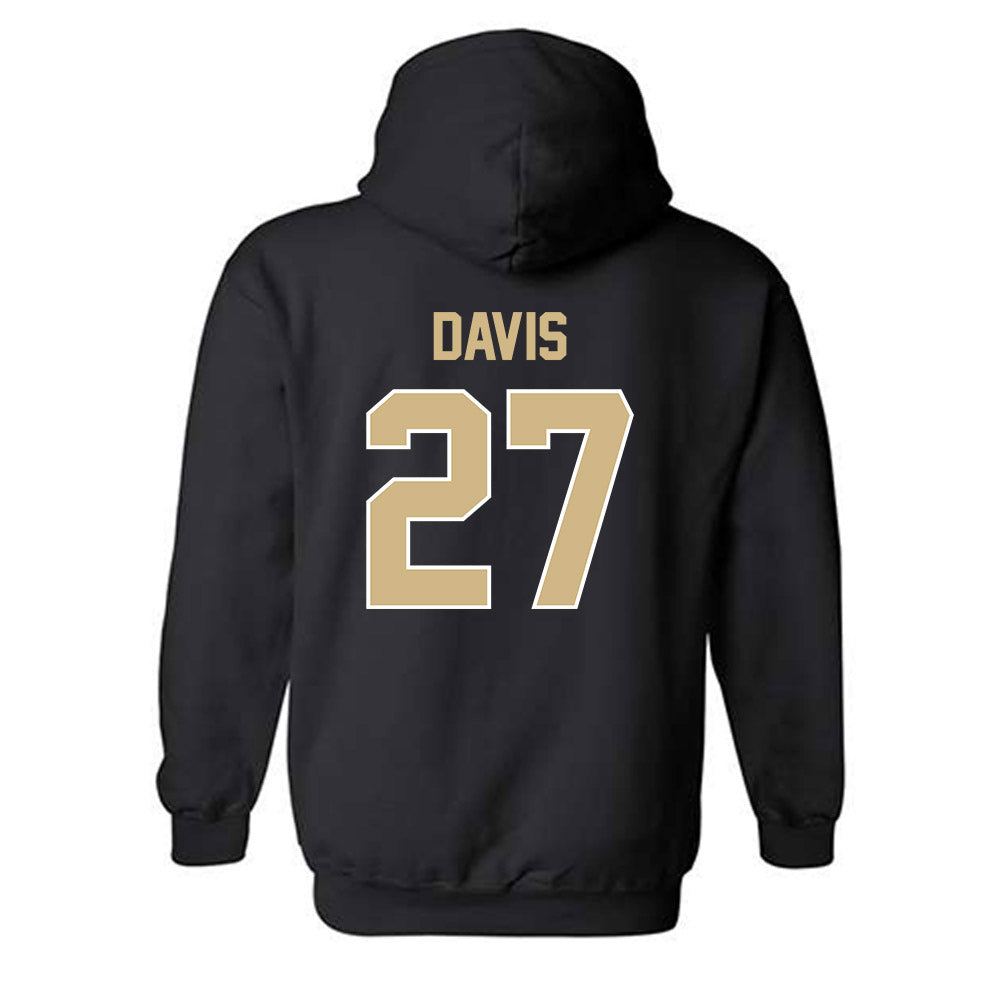 Purdue - NCAA Football : Owen Davis - Classic Shersey Hooded Sweatshirt-1