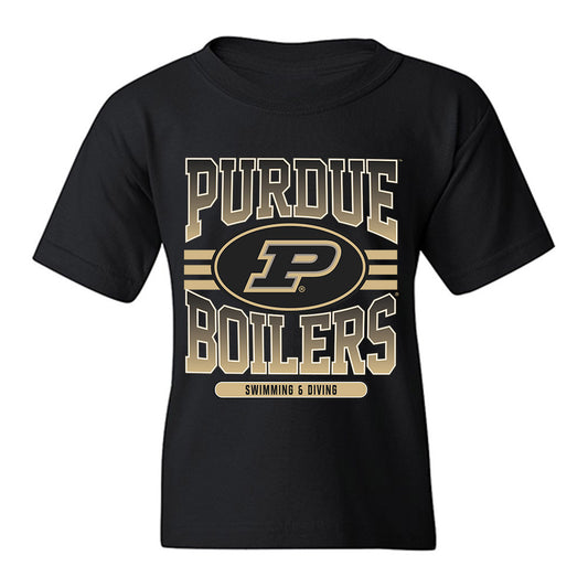 Purdue - NCAA Men's Swimming & Diving : Blake Rowe - Classic Shersey Youth T-Shirt-0
