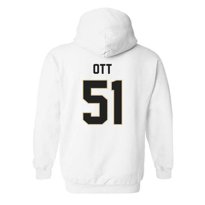 Purdue - NCAA Football : Jaxon Ott - Classic Shersey Hooded Sweatshirt-1