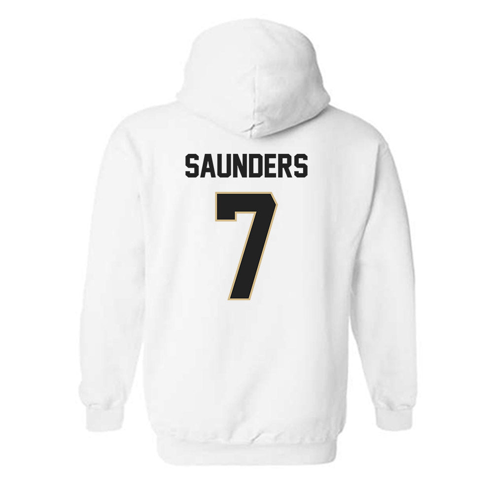 Purdue - NCAA Football : Donovan Saunders - Classic Shersey Hooded Sweatshirt-1