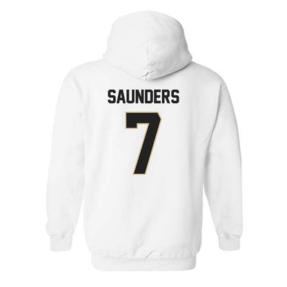 Purdue - NCAA Football : Donovan Saunders - Classic Shersey Hooded Sweatshirt-1