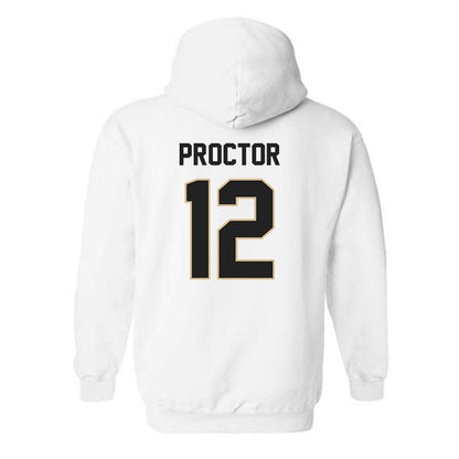 Purdue - NCAA Women's Basketball : Aysia Proctor - Classic Shersey Hooded Sweatshirt-1