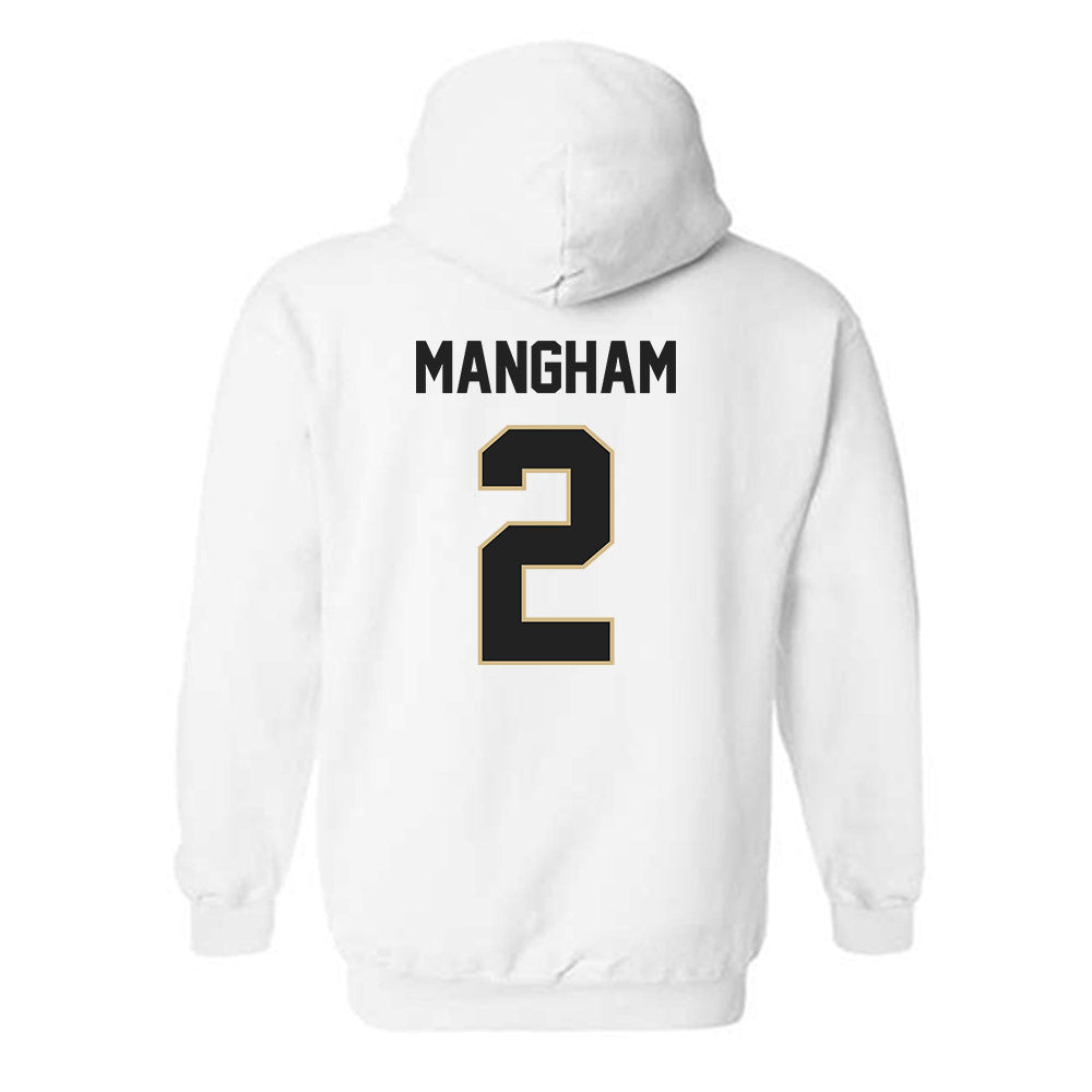 Purdue - NCAA Football : Jaden Mangham - Classic Shersey Hooded Sweatshirt-1