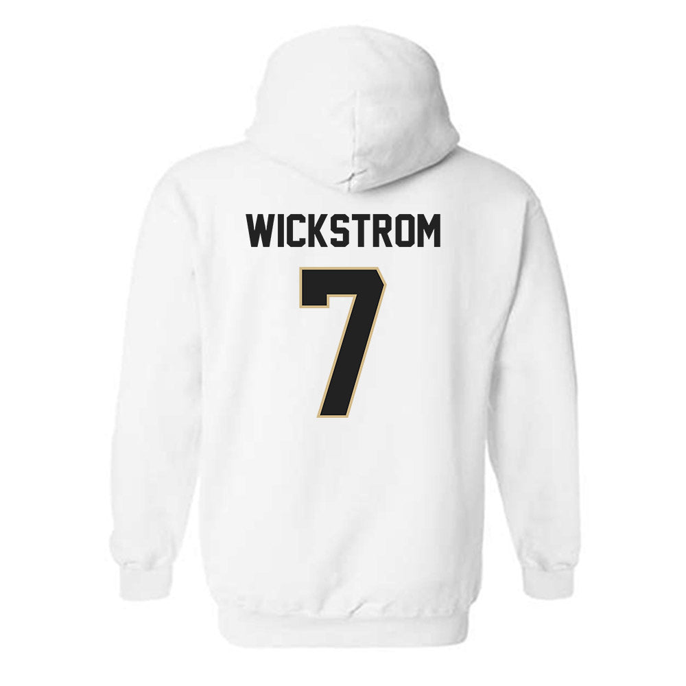 Purdue - NCAA Women's Basketball : Hannah Wickstrom - Classic Shersey Hooded Sweatshirt-1