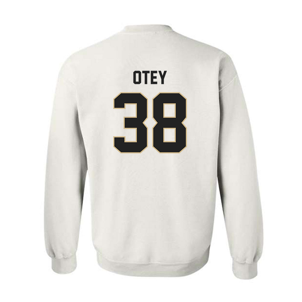 Purdue - NCAA Football : Zyntreacs Otey - Classic Shersey Crewneck Sweatshirt-1