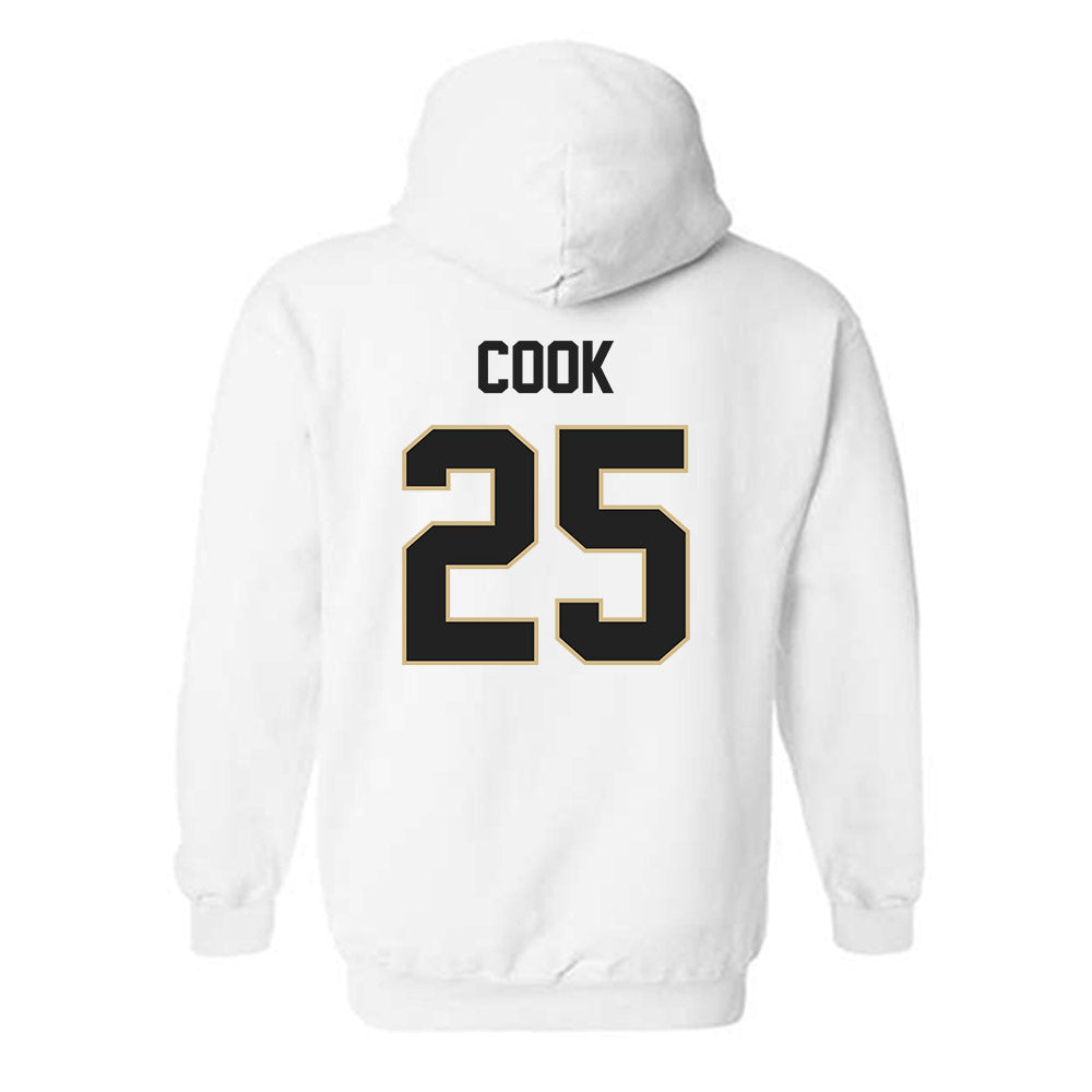 Purdue - NCAA Women's Soccer : Sydney Cook - Classic Shersey Hooded Sweatshirt-1