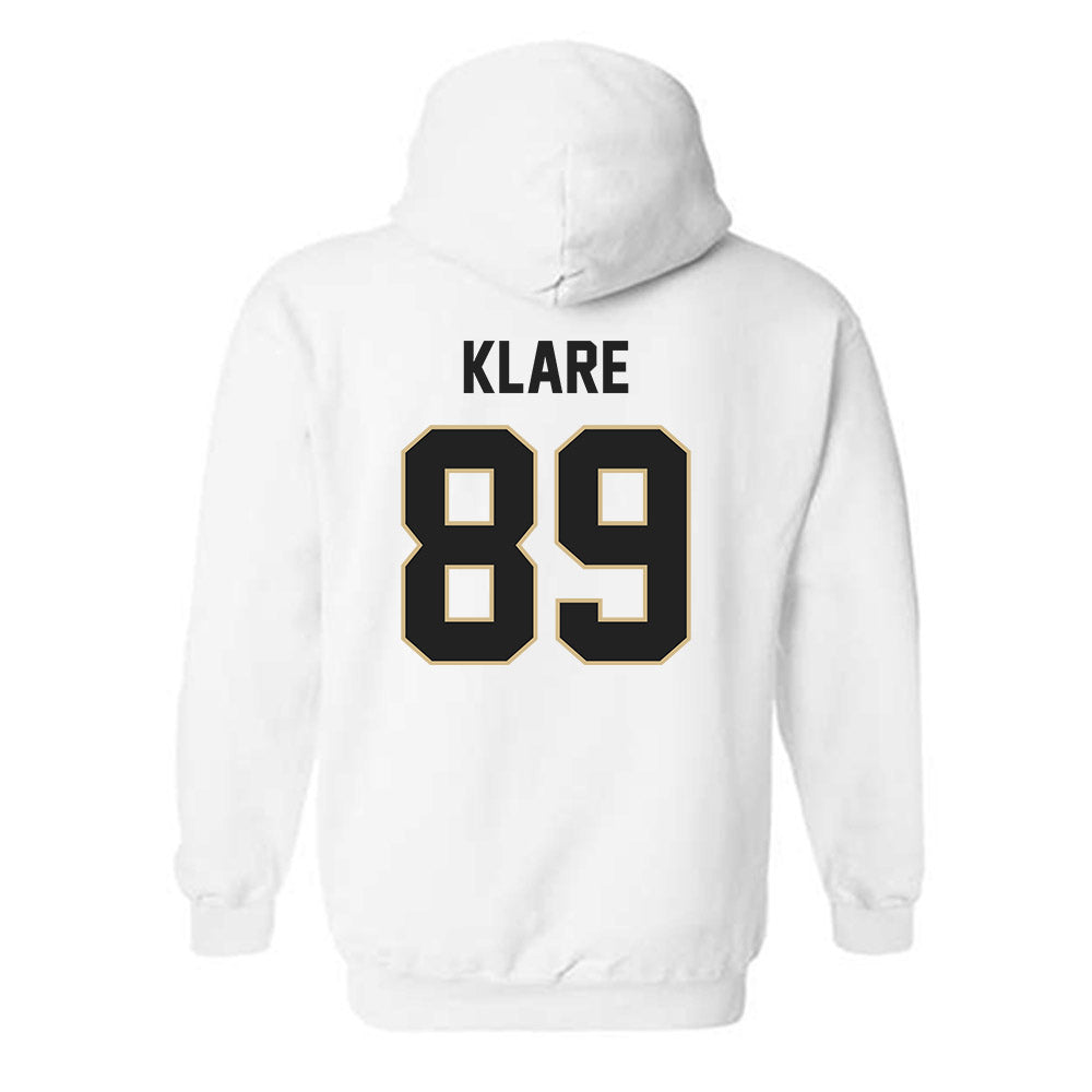 Purdue - NCAA Football : Luke Klare - Classic Shersey Hooded Sweatshirt-1