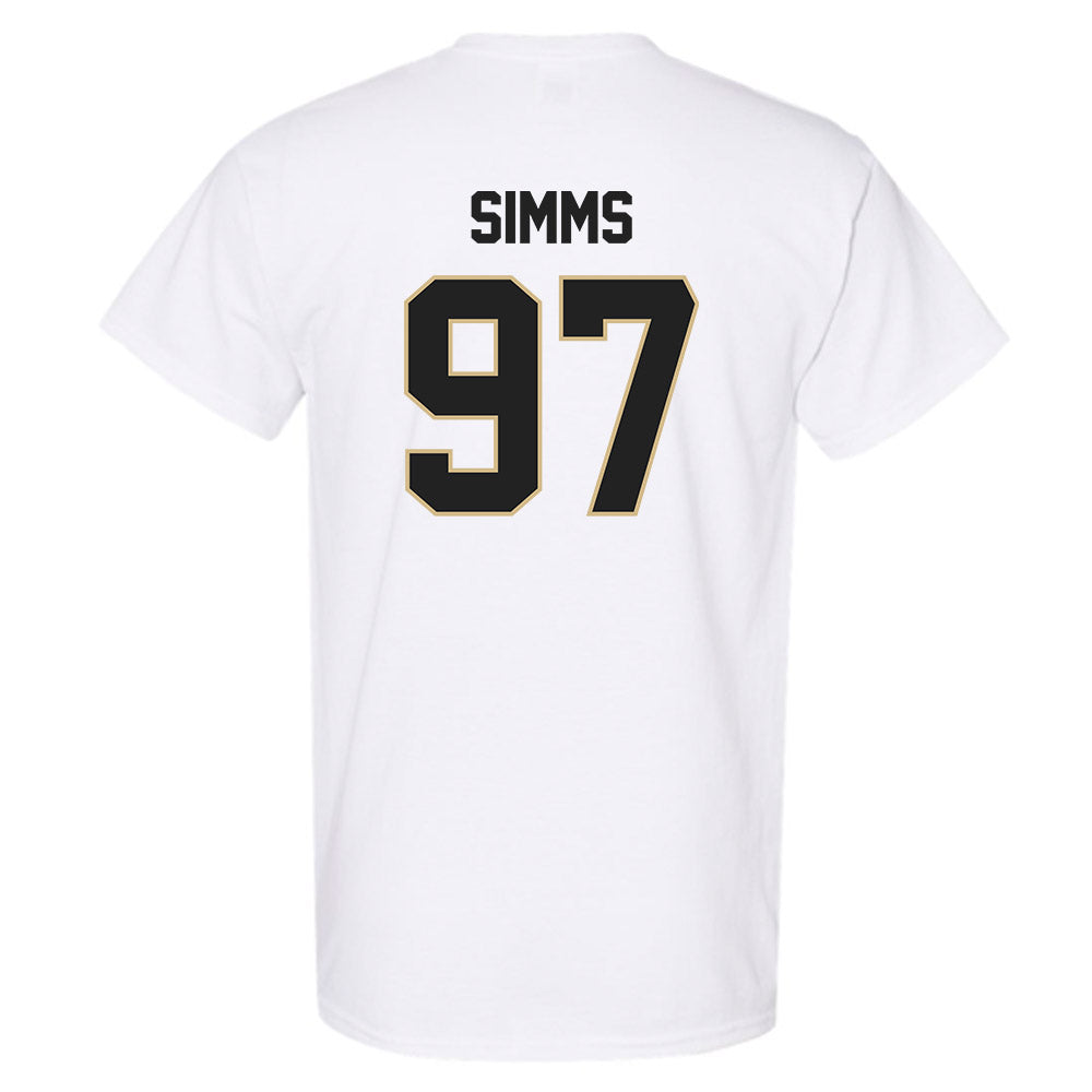 Purdue - NCAA Football : Wisdom Simms - Classic Shersey T-Shirt-1