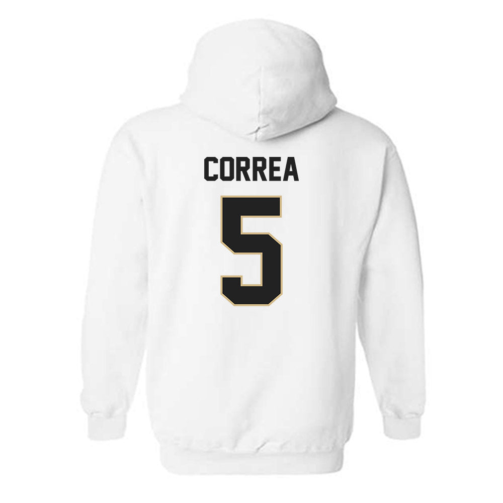 Purdue - NCAA Football : Charles Correa - Classic Shersey Hooded Sweatshirt-1