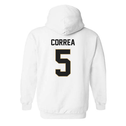 Purdue - NCAA Football : Charles Correa - Classic Shersey Hooded Sweatshirt-1