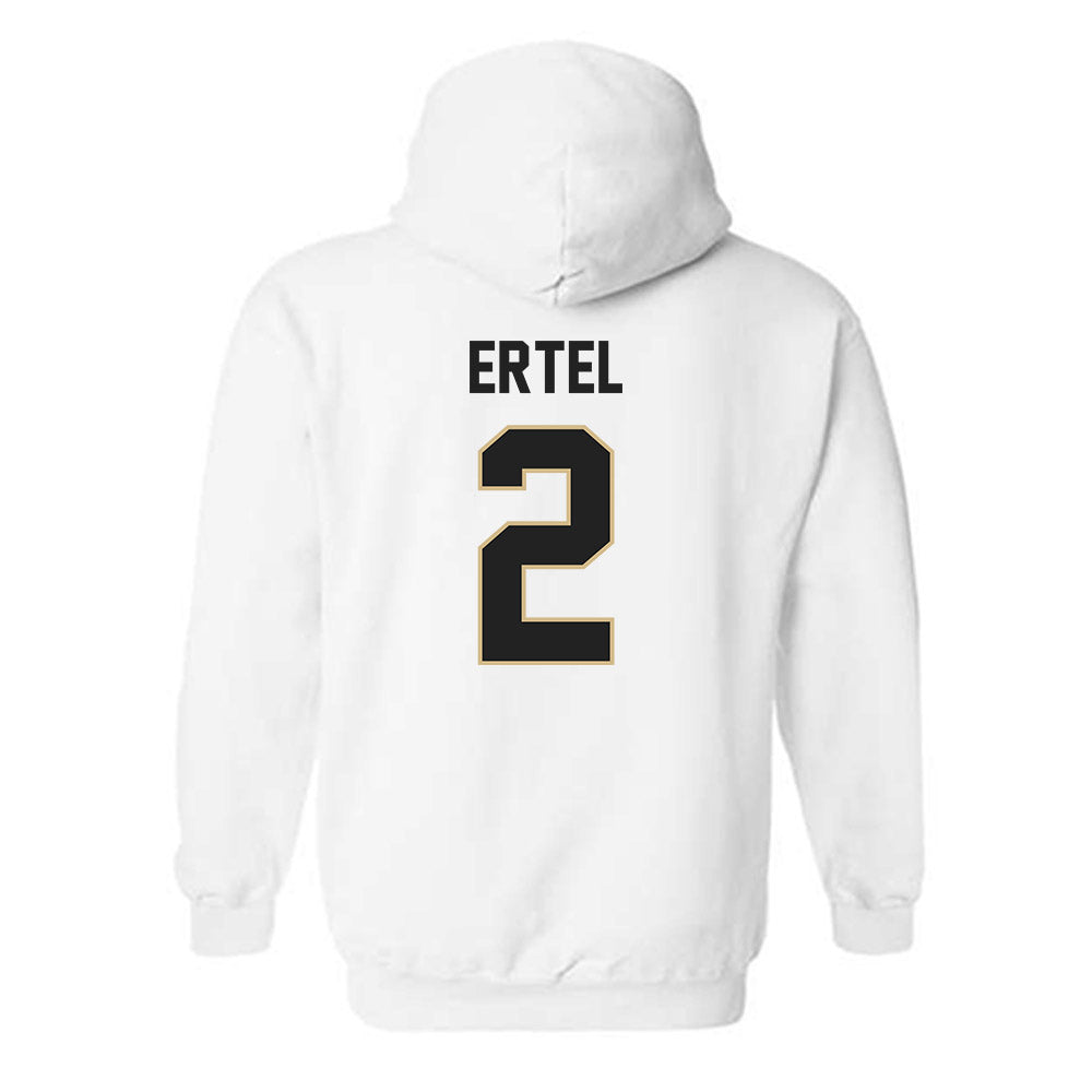 Purdue - NCAA Men's Basketball : Luke Ertel - Classic Shersey Hooded Sweatshirt-1