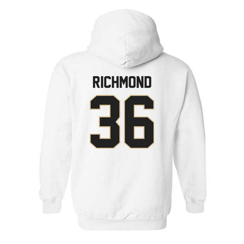 Purdue - NCAA Football : Kaleb Richmond - Classic Shersey Hooded Sweatshirt-1
