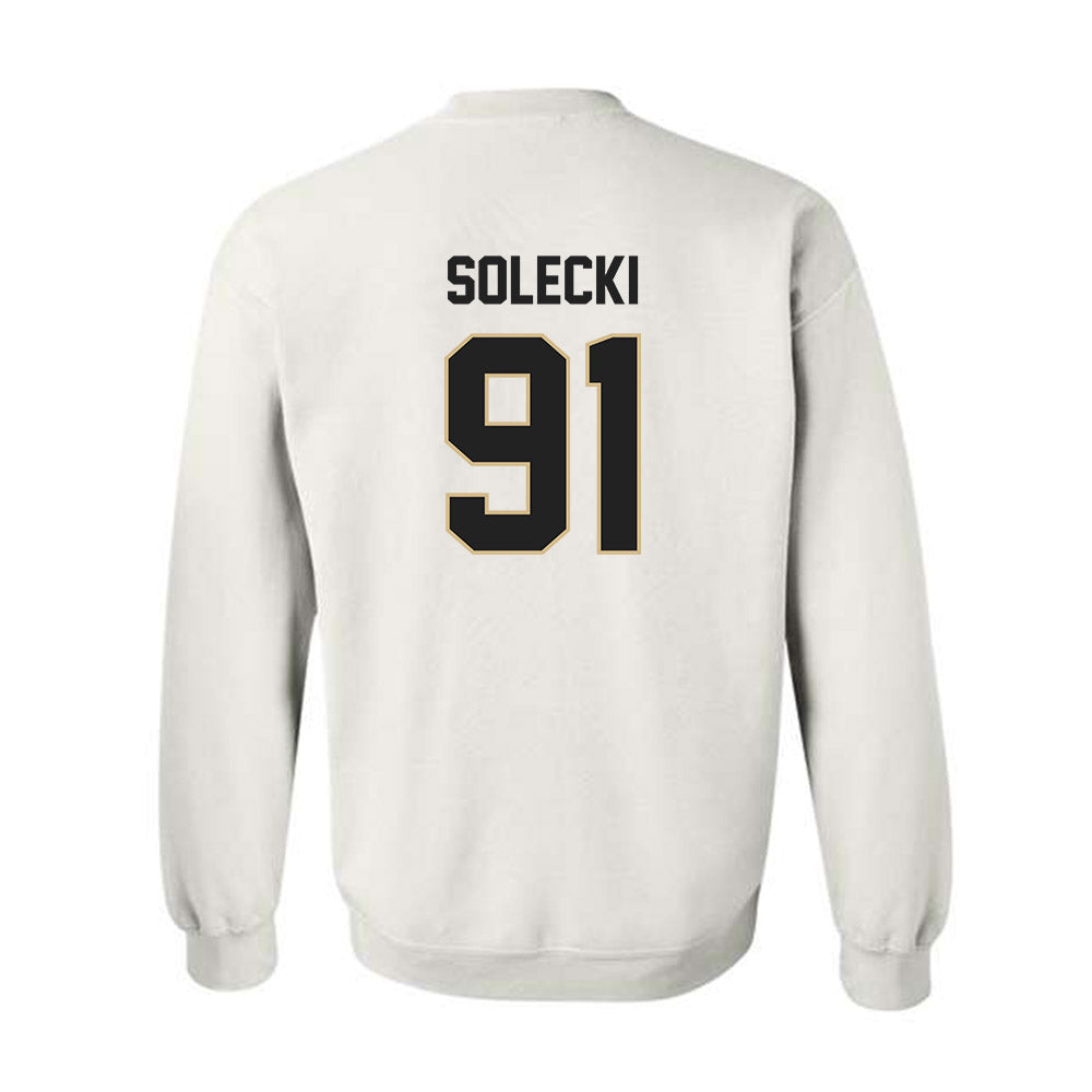 Purdue - NCAA Football : Aiden Solecki - Classic Shersey Crewneck Sweatshirt-1