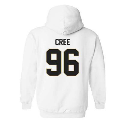 Purdue - NCAA Football : Jordan Cree - Classic Shersey Hooded Sweatshirt-1