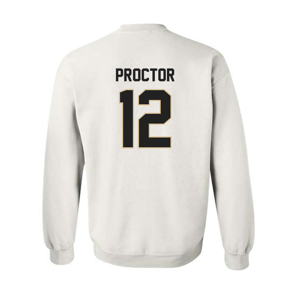 Purdue - NCAA Women's Basketball : Aysia Proctor - Classic Shersey Crewneck Sweatshirt-1