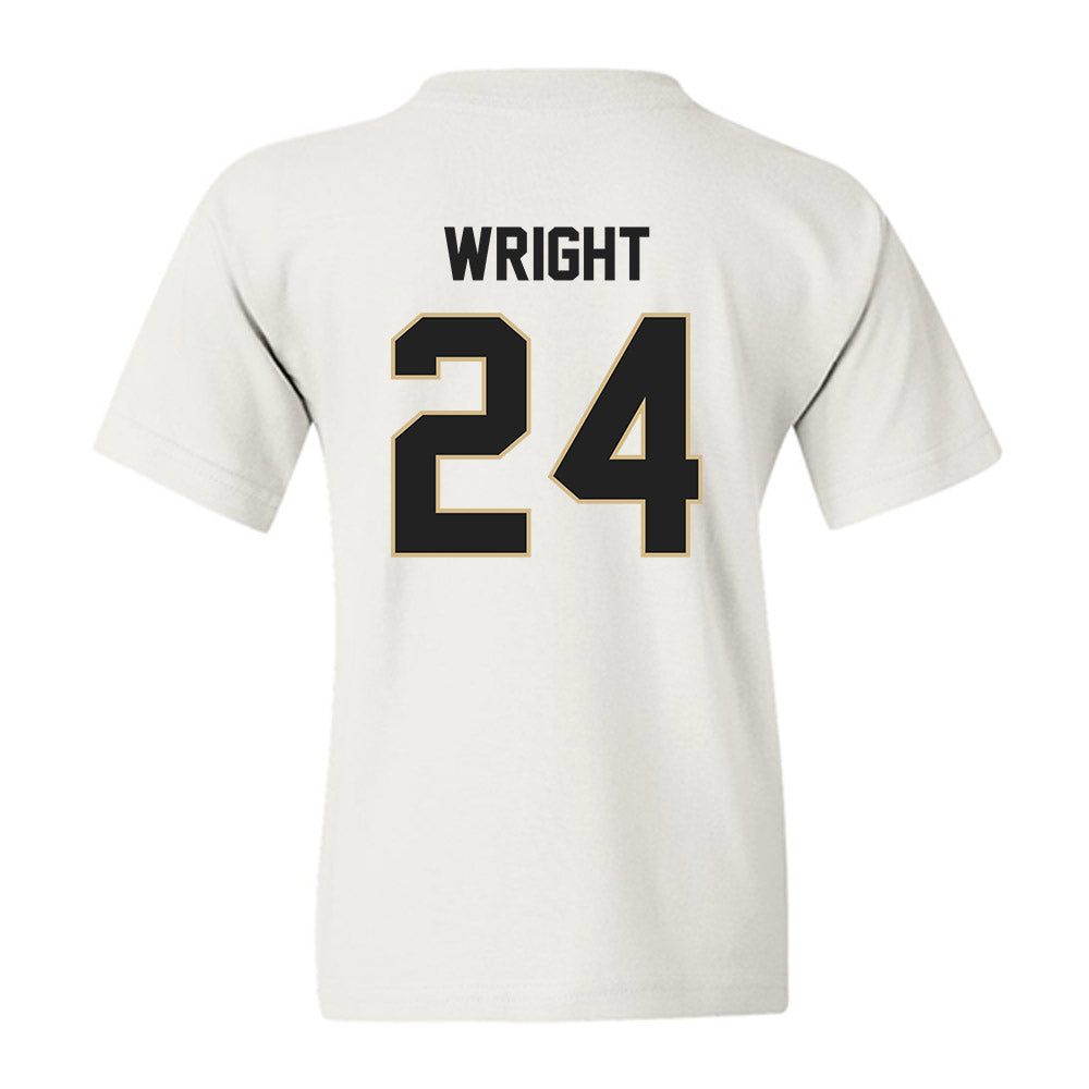 Purdue - NCAA Football : Izaiah Wright - Classic Shersey Youth T-Shirt-1