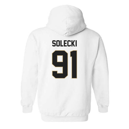 Purdue - NCAA Football : Aiden Solecki - Classic Shersey Hooded Sweatshirt-1