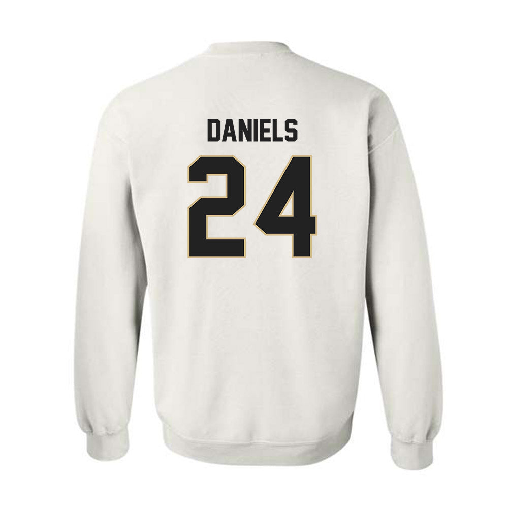 Purdue - NCAA Football : Raderrion Daniels - Classic Shersey Crewneck Sweatshirt-1