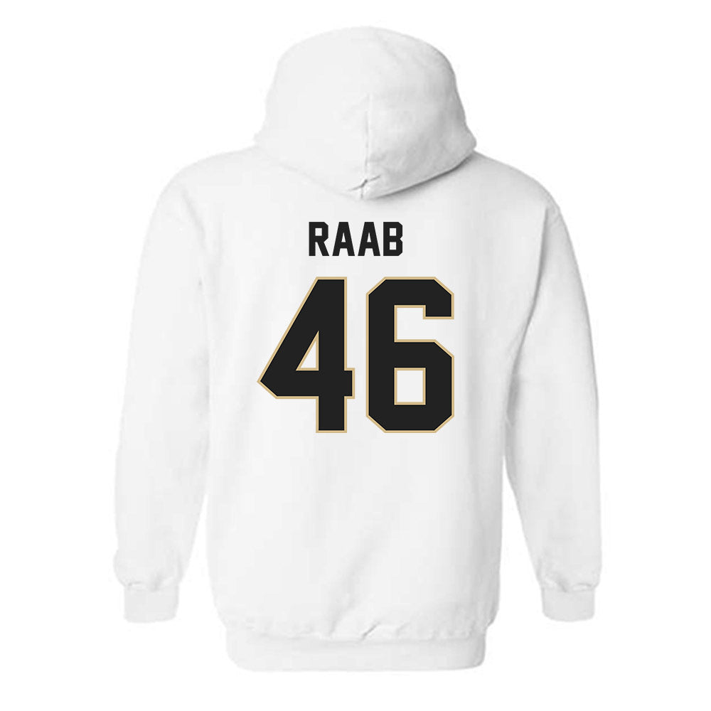 Purdue - NCAA Football : Luke Raab - Classic Shersey Hooded Sweatshirt-1