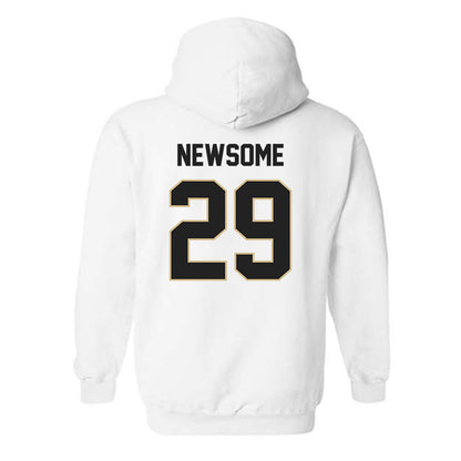 Purdue - NCAA Football : Dee Newsome - Classic Shersey Hooded Sweatshirt-1