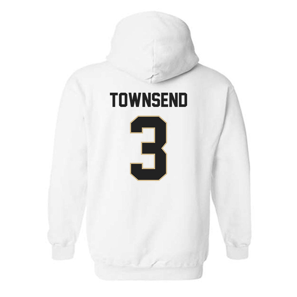 Purdue - NCAA Football : Xavier Townsend - Classic Shersey Hooded Sweatshirt-1