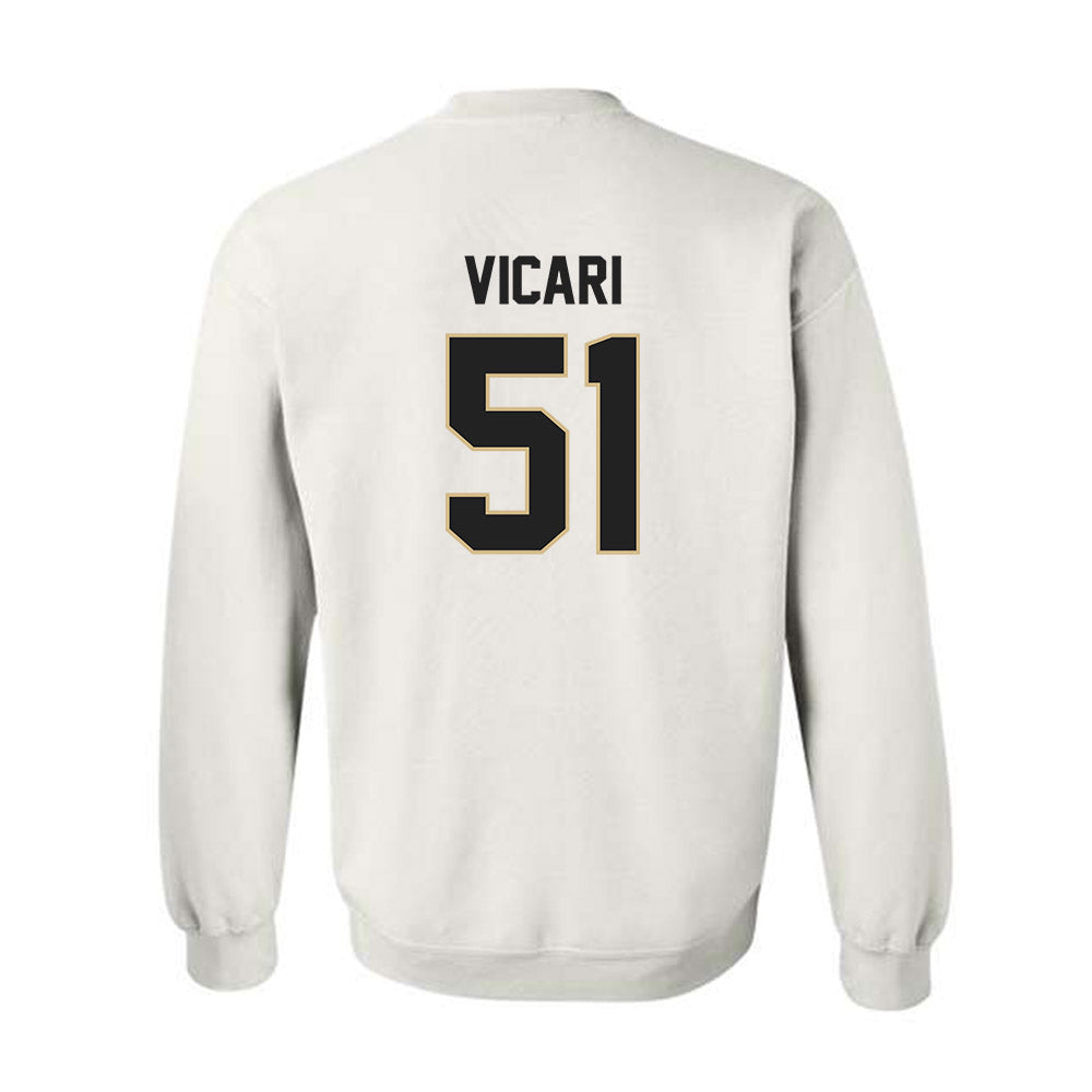 Purdue - NCAA Football : Mason Vicari - Classic Shersey Crewneck Sweatshirt-1