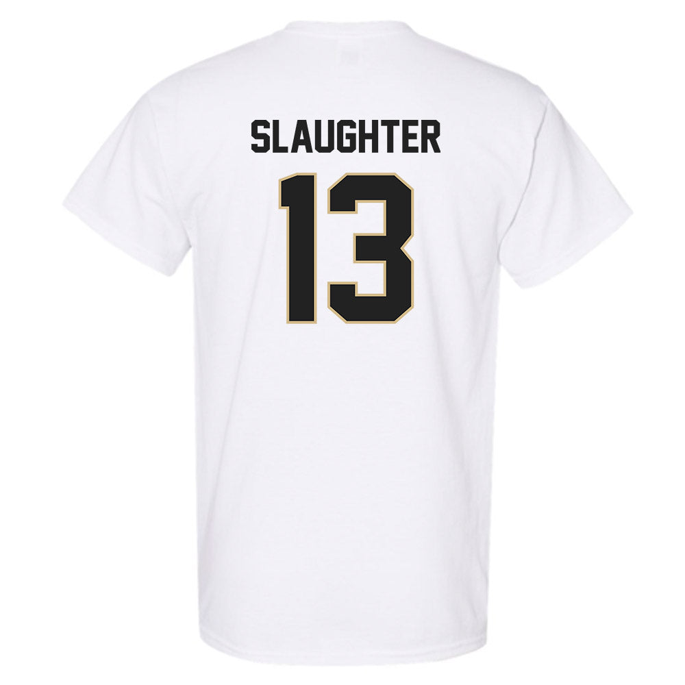 Purdue - NCAA Football : John Slaughter - Classic Shersey T-Shirt-1