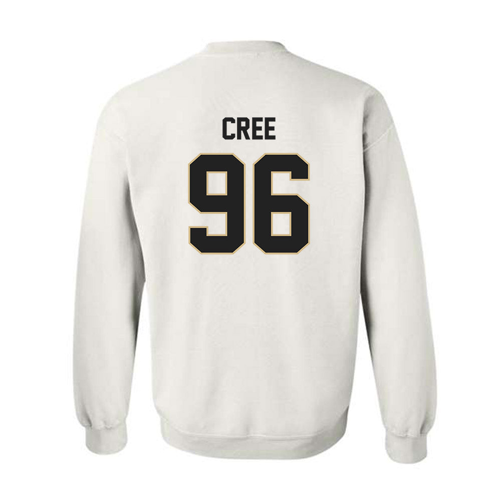 Purdue - NCAA Football : Jordan Cree - Classic Shersey Crewneck Sweatshirt-1