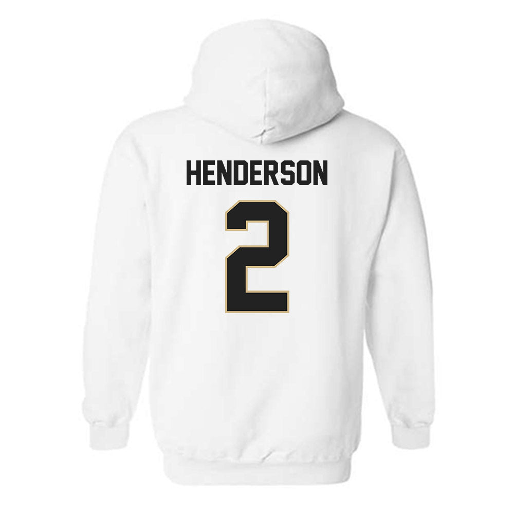 Purdue - NCAA Women's Basketball : Taylor Henderson - Classic Shersey Hooded Sweatshirt-1