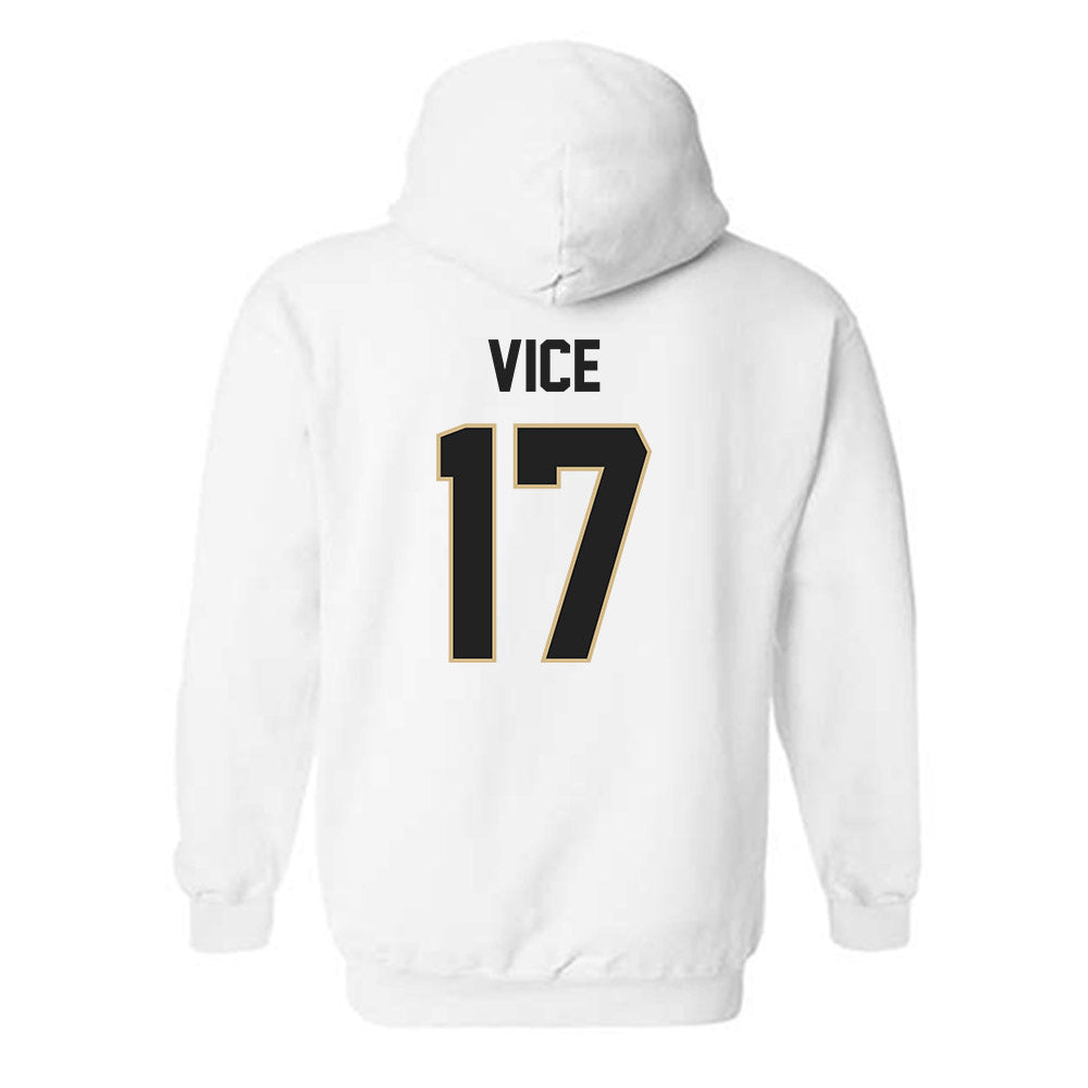 Purdue - NCAA Women's Volleyball : Sydni Vice - Classic Shersey Hooded Sweatshirt-1