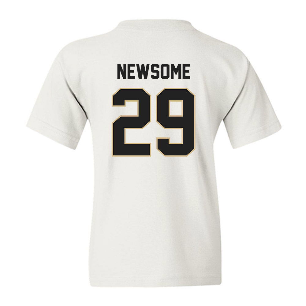 Purdue - NCAA Football : Dee Newsome - Classic Shersey Youth T-Shirt-1