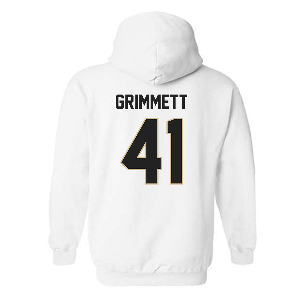 Purdue - NCAA Football : Jon Grimmett - Classic Shersey Hooded Sweatshirt-1